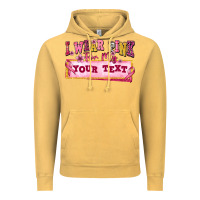 Vintage Mustard i wear pink for my custom Vintage Hoodie - texasbilliewilder