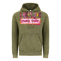 Vintage Olive i wear pink for my custom Vintage Hoodie - texasbilliewilder