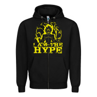 Black i am the hype Zipper Hoodie - tuanDangUi