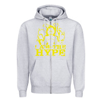 Heather Grey i am the hype Zipper Hoodie - tuanDangUi