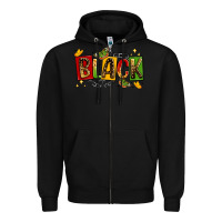 Black black Zipper Hoodie - LillyAllenDesigns