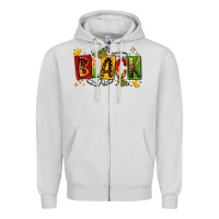Dove Grey black Zipper Hoodie - LillyAllenDesigns