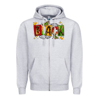 Heather Grey black Zipper Hoodie - LillyAllenDesigns