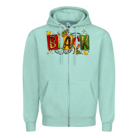 Seafoam black Zipper Hoodie - LillyAllenDesigns