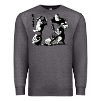 Charcoal Heather monokuma 1 Premium Sweatshirt - tuanDangUi