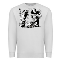 Dove Grey monokuma 1 Premium Sweatshirt - tuanDangUi