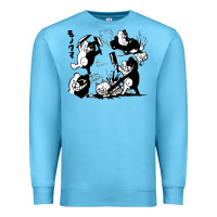 Ocean Blue monokuma 1 Premium Sweatshirt - tuanDangUi