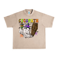 French Oak Cycopath Urban Heavy Tee - NancyCooperArtShop