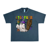 Midnight Navy Cycopath Urban Heavy Tee - NancyCooperArtShop