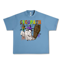 Pebble Blue Cycopath Urban Heavy Tee - NancyCooperArtShop