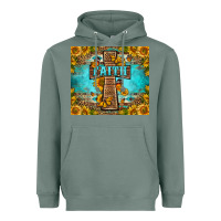 Sage Western Faith Cross Butterfly Heavyweight Hoodie - LillyAllenDesigns