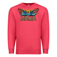 Cardinal Western American Mama With Sunflowers Premium Sweatshirt - LillyAllenDesigns