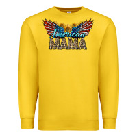Lemon Western American Mama With Sunflowers Premium Sweatshirt - LillyAllenDesigns