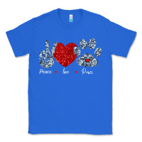 True Royal Peace Love Paws Classic Tee - Bettercallsaul