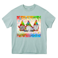 Arona christmas lights gnome Heavy Core Tee - MaliasSmallBusiness