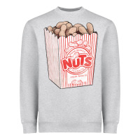Heather Grey Peanuts Heavyweight Sweatshirt - FaDigitalArtStudio