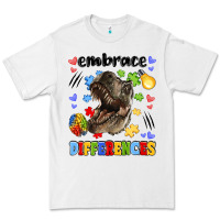 White embrace differences Premium Tee - LillyAllenDesigns