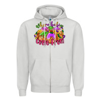 Dove Grey where babies come from Zipper Hoodie - LillyAllenDesigns