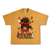 Peanut Butter santas favorite principal afro messy bun Urban Heavy Tee - texasbilliewilder