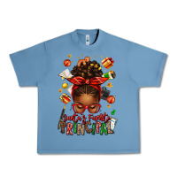 Pebble Blue santas favorite principal afro messy bun Urban Heavy Tee - texasbilliewilder