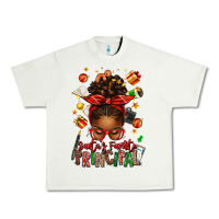 Pistachio santas favorite principal afro messy bun Urban Heavy Tee - texasbilliewilder