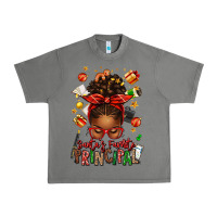 Tornado santas favorite principal afro messy bun Urban Heavy Tee - texasbilliewilder