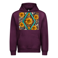 Mauve Wine sunflower tumbler Urban Hoodie - BarkalooDesign