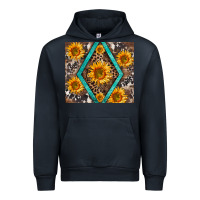 Navy sunflower tumbler Urban Hoodie - BarkalooDesign