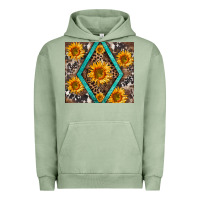 Pigment Oil Green sunflower tumbler Urban Hoodie - BarkalooDesign