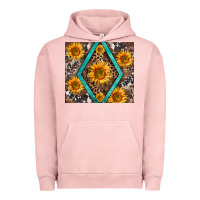 Pigment Salmon sunflower tumbler Urban Hoodie - BarkalooDesign