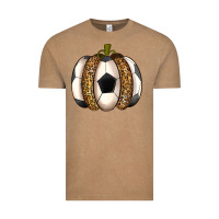 Vintage Coffee Soccer Pumpkin Vintage Tee - texasbilliewilder