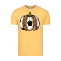 Vintage Mustard Soccer Pumpkin Vintage Tee - texasbilliewilder