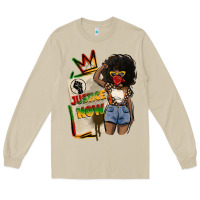 Juneteenth Justice Now Long Sleeve Tee | Teevron