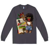 Smoke juneteenth justice now Long Sleeve Tee - CowGirlArtShop