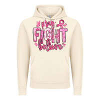 Vintage Artic pray fight believe breast cancer Vintage Hoodie - texasbilliewilder