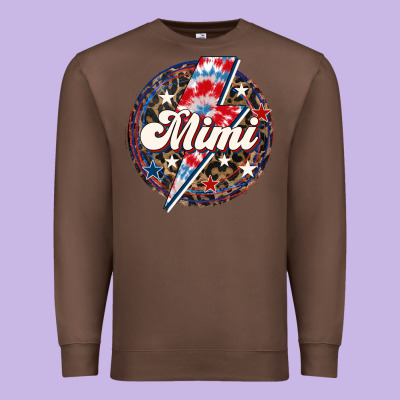 Western Mimi Patriotic Premium Sweatshirt Designed By Lillyallendesigns