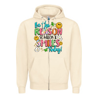 Sandshell be the reason someone smiles today Zipper Hoodie - LillyAllenDesigns