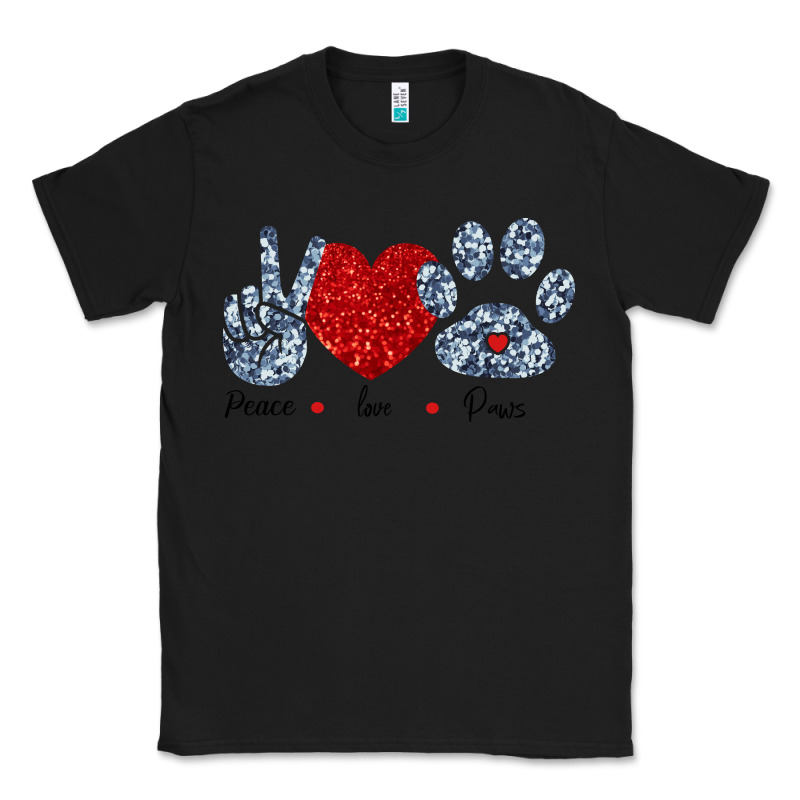 Peace Love Paws Classic Tee by Bettercallsaul | Teevron