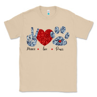 Mushroom Peace Love Paws Classic Tee - Bettercallsaul