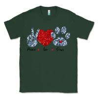 Sports Green Peace Love Paws Classic Tee - Bettercallsaul
