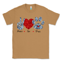 Toasted Coconut Peace Love Paws Classic Tee - Bettercallsaul