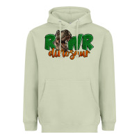 Matcha Rawr Dinosaur Heavyweight Hoodie - LillyAllenDesigns
