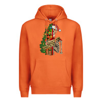 Carrot sorta merry sorta scary skeleton Premium Hoodie - FaDigitalArtStudio