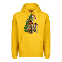 Lemon sorta merry sorta scary skeleton Premium Hoodie - FaDigitalArtStudio