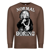 Chestnut Limited Edition Grandma Addams (Frump)- Normal Is Boring Premium Sweatshirt - tuanDangUi