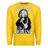 Lemon Limited Edition Grandma Addams (Frump)- Normal Is Boring Premium Sweatshirt - tuanDangUi