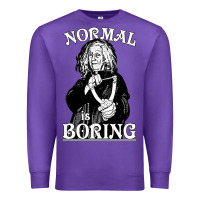 Purple Limited Edition Grandma Addams (Frump)- Normal Is Boring Premium Sweatshirt - tuanDangUi