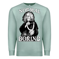 Seafoam Limited Edition Grandma Addams (Frump)- Normal Is Boring Premium Sweatshirt - tuanDangUi