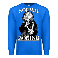 True Royal Limited Edition Grandma Addams (Frump)- Normal Is Boring Premium Sweatshirt - tuanDangUi