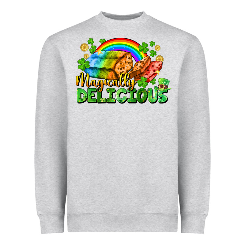 Magically Delicious St. Patricks Day Heavyweight Sweatshirt by FaDigitalArtStudio | Teevron